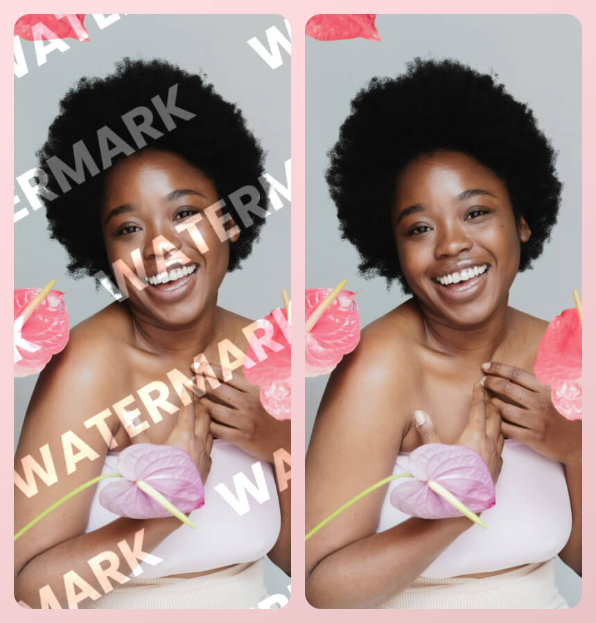 Remove Watermark from Photo Beautyplus