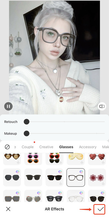 AI Glasses -BeautyPlus - apply