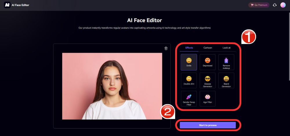 Best Face Expression Changer - Media.io