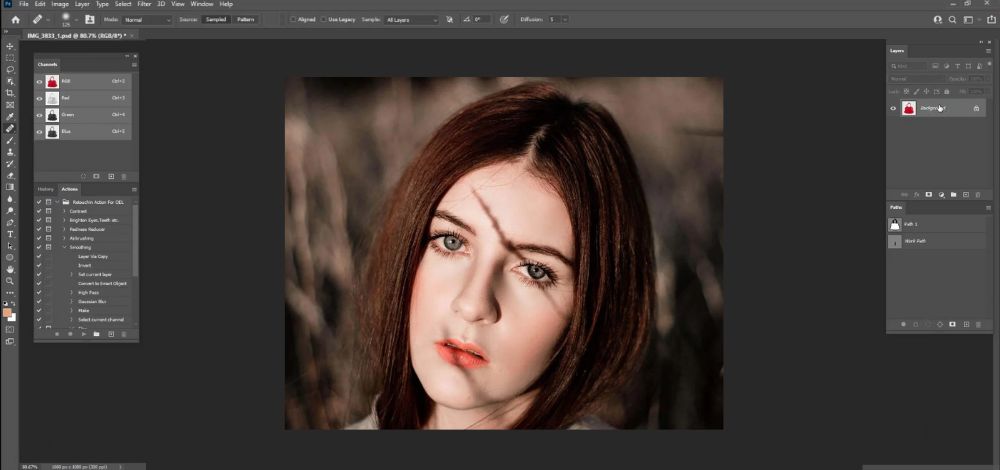 How to Remove Shadows from Pictures - Photoshop - 01