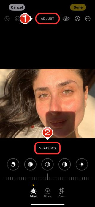 How to Remove Shadows from Pictures - iPhone - 05