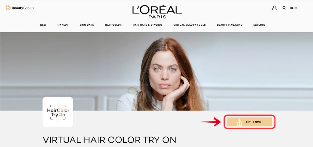 Lorealparis-upload the image you want to change