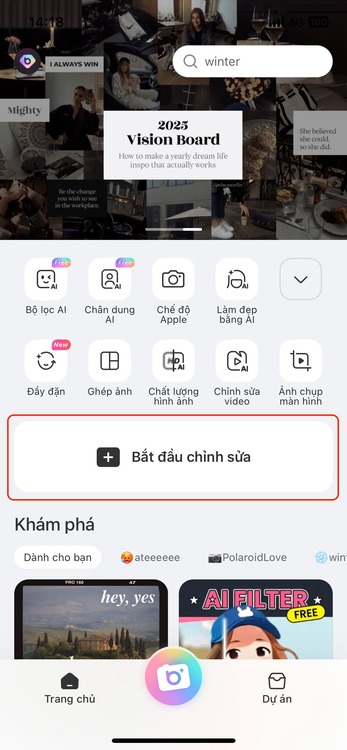 Tải, cài đặt và mở ảnh trên app BeautyPlus