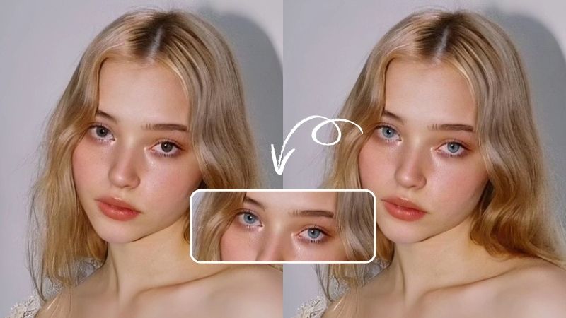 How to Change Eye Color in Photo (App & Online)